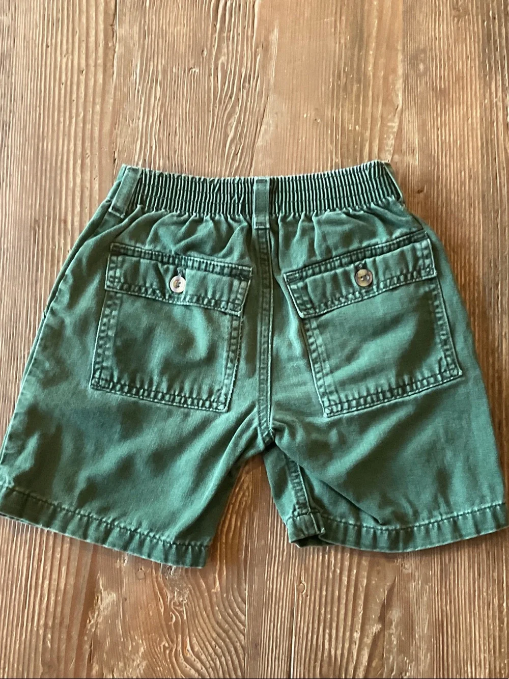 Vintage OshKosh B'gosh cotton Forest Green Cargo Shorts